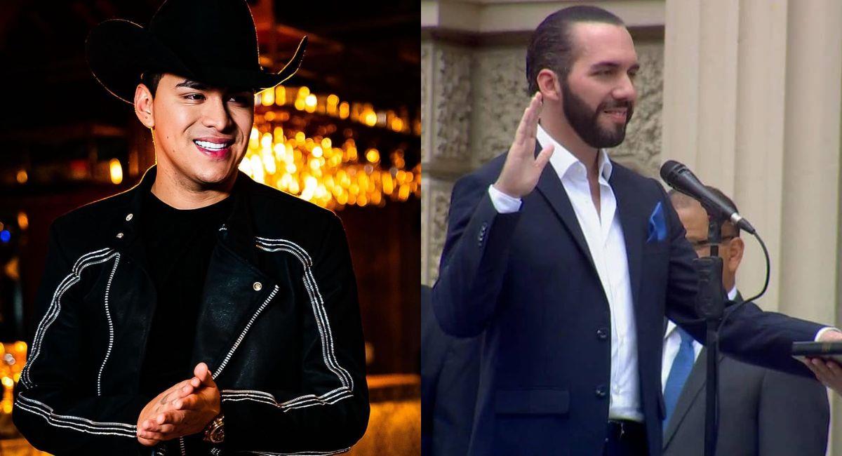 Yeison Jiménez a envoyé un message de soutien à Nayib Bukele et lui a témoigné son admiration