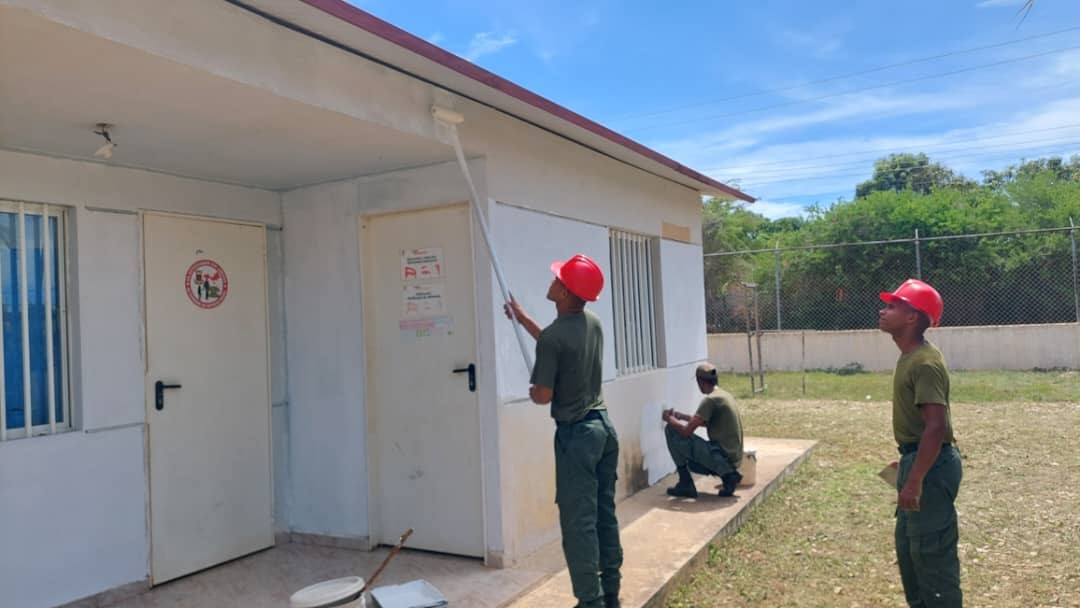 Le bureau Missions Base Los Olivos réhabilité à Nueva Esparta