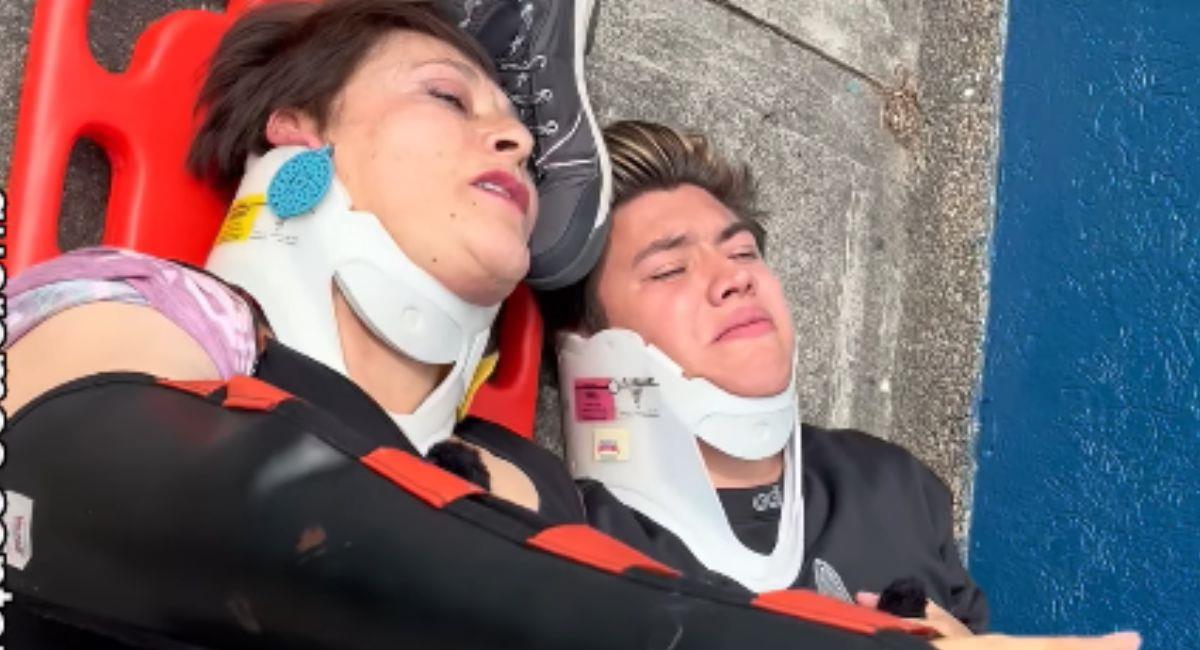 Alina Lozano et Jim Velásquez ont eu un accident alors qu'ils ouvraient une voiture : "nous sommes vivants par miracle"