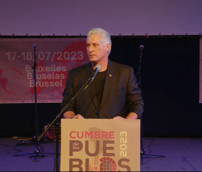 Díaz-Canel célèbre la convocation d'un tribunal international contre le blocus