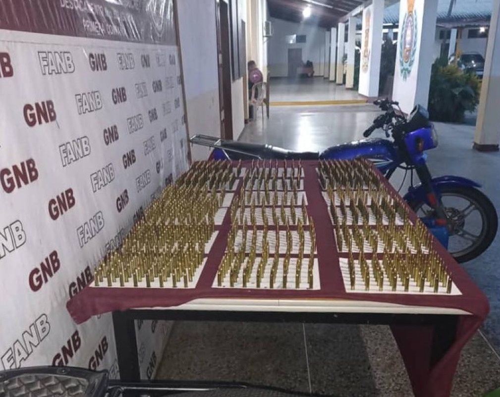 Le GNB a affronté Wason et a saisi 1 116 balles
