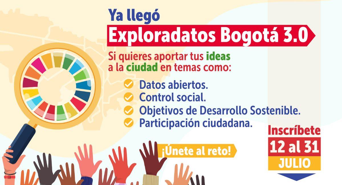 Participez au concours ExploraDatos Bogotá 3.0