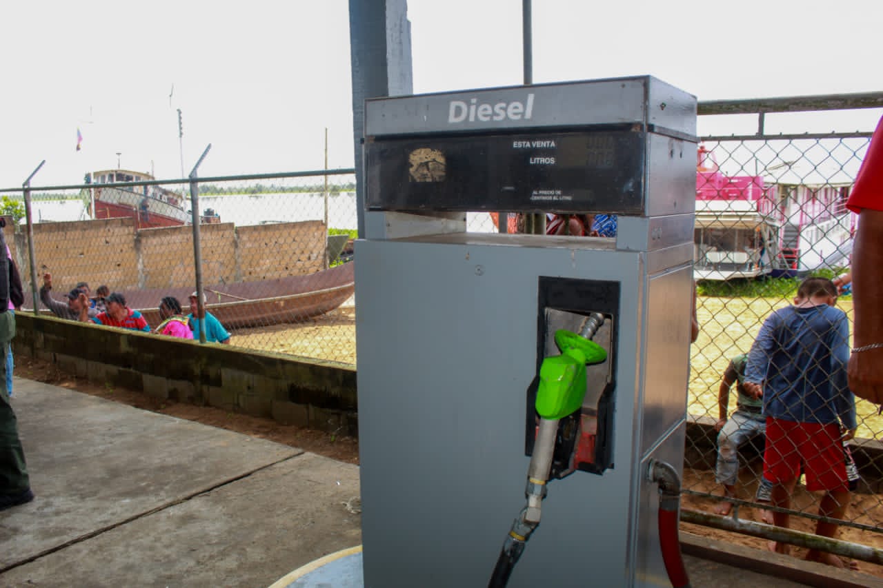 Réouverture de la station-service fluviale à Delta Amacuro