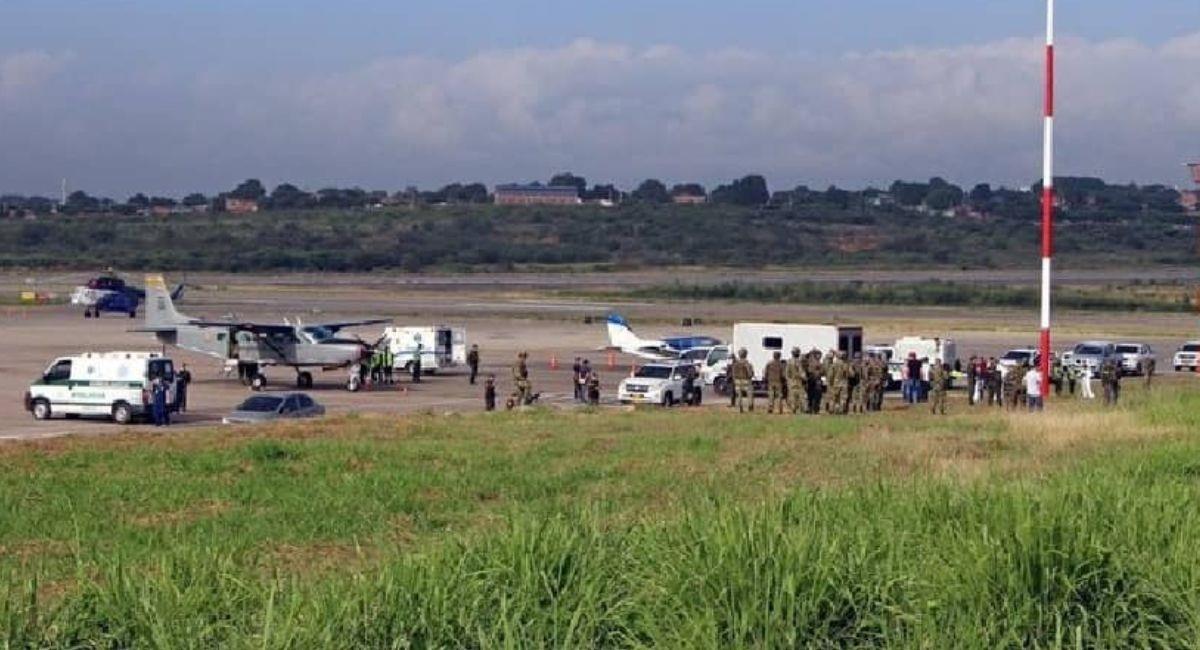 Une valise piégée à l'aéroport international Camilo Daza provoque la panique