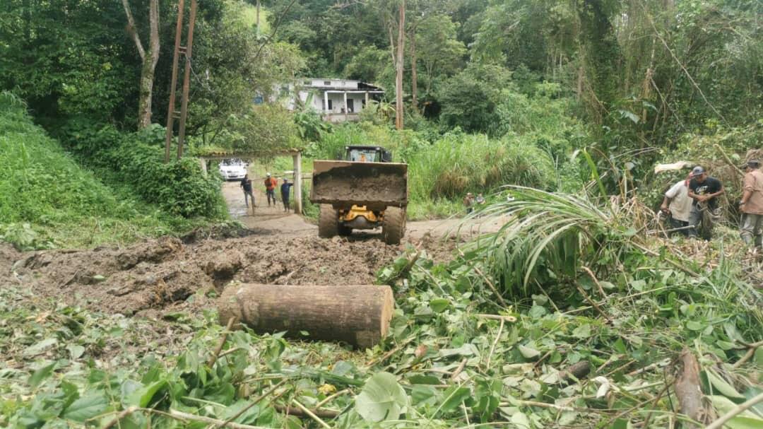 Les pluies affectent les routes et les municipalités métropolitaines de Táchira