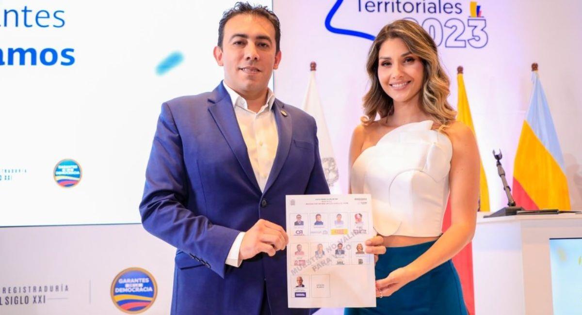 C'est ainsi qu'a été laissée la carte électorale du maire de Bogotá