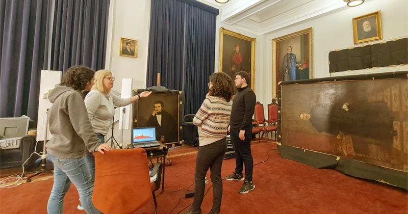 L'analyse des peintures de la collection de la Faculté de droit de l'USP aide à préserver le patrimoine historique – Jornal da USP