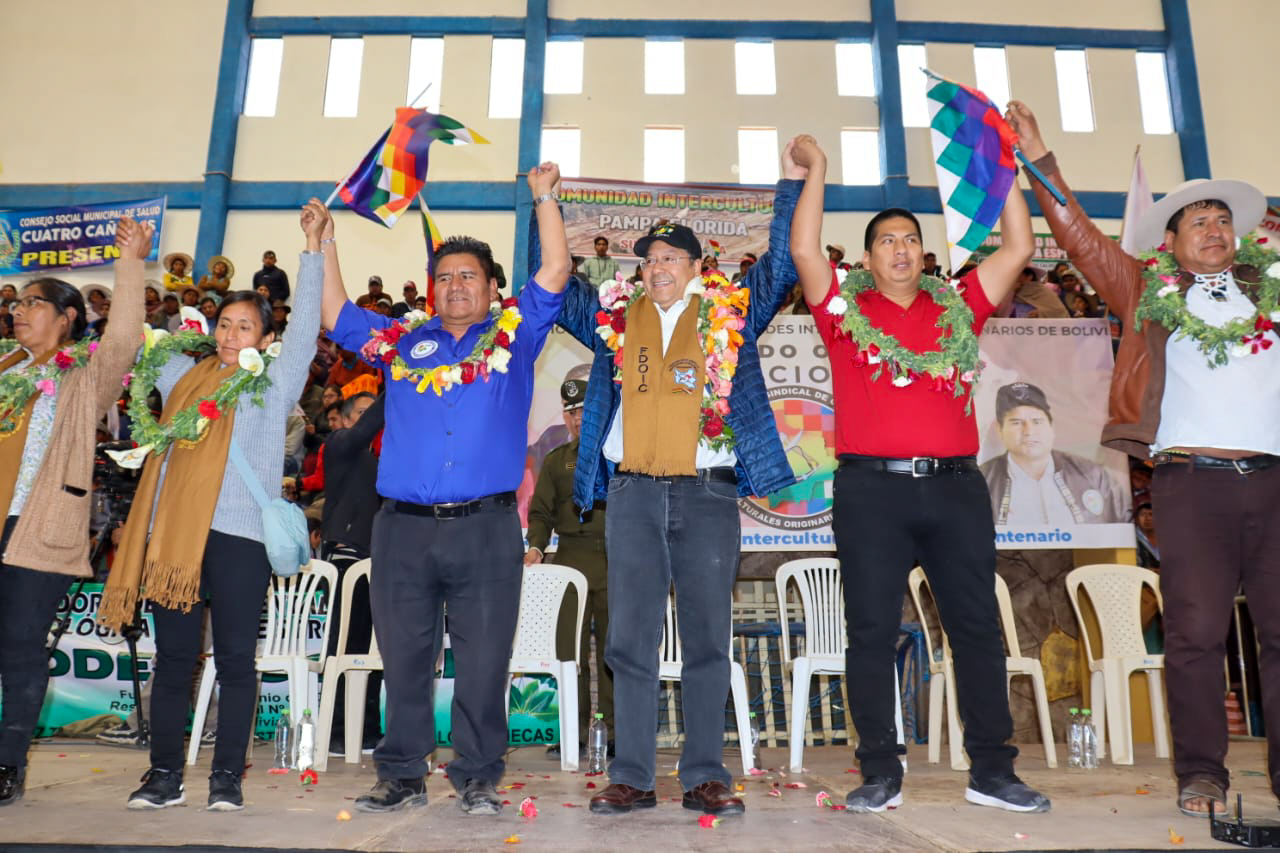 Le président bolivien a dénoncé la subversion interne et externe
