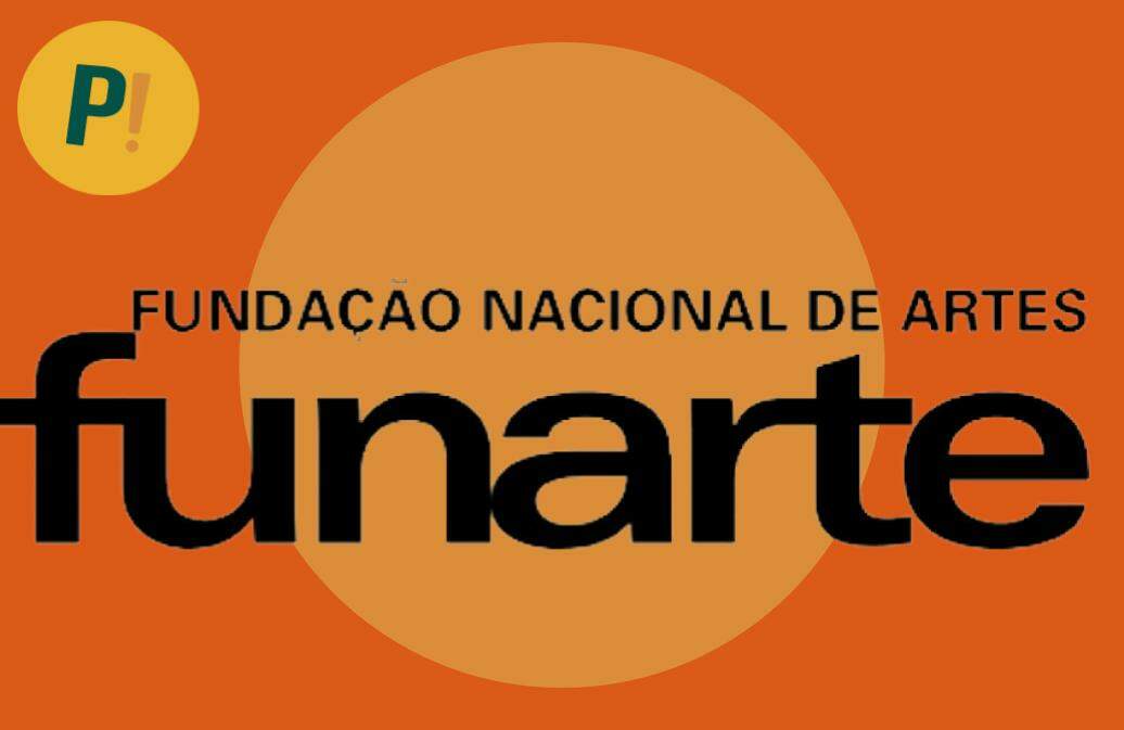 a imagem mostra a logo da FUNARTE