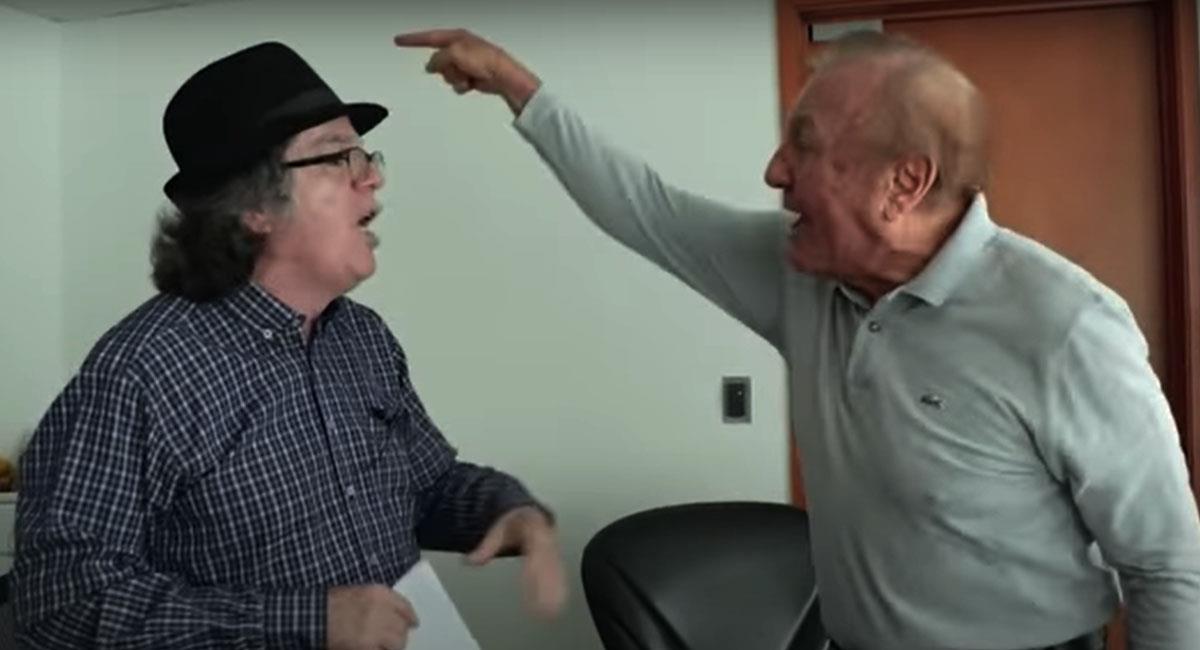Le "manazo" de Rodolfo Hernández à un conseiller de Bumangués qui a montré son côté explosif