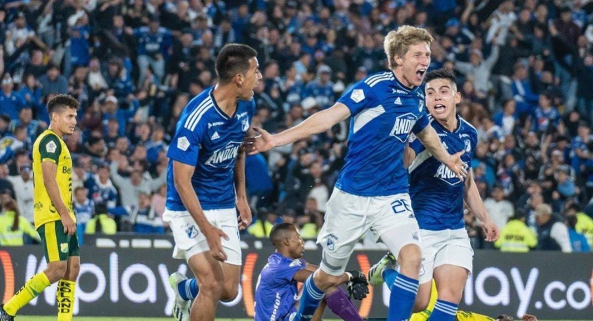 Llinás a marqué et sauvé Millonarios, a pris les trois points et est cinquième du classement