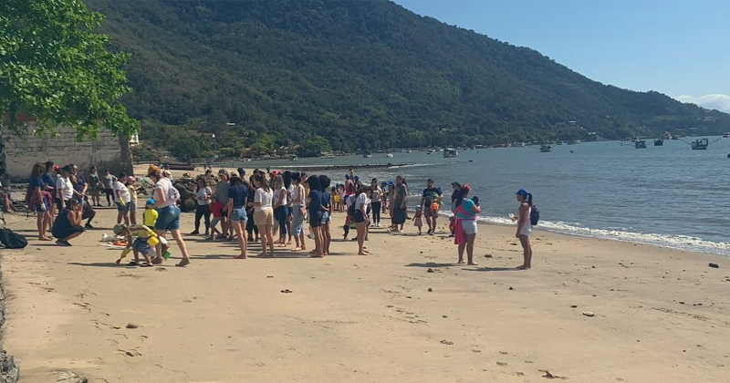 Mutirão sur les plages de São Sebastião sensibilise à la conservation des milieux marins – Jornal da USP