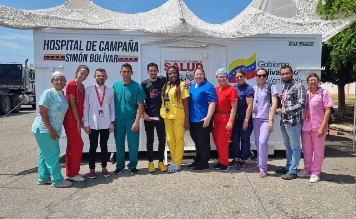 L'hôpital de campagne renforce le plan chirurgical national à Zulia