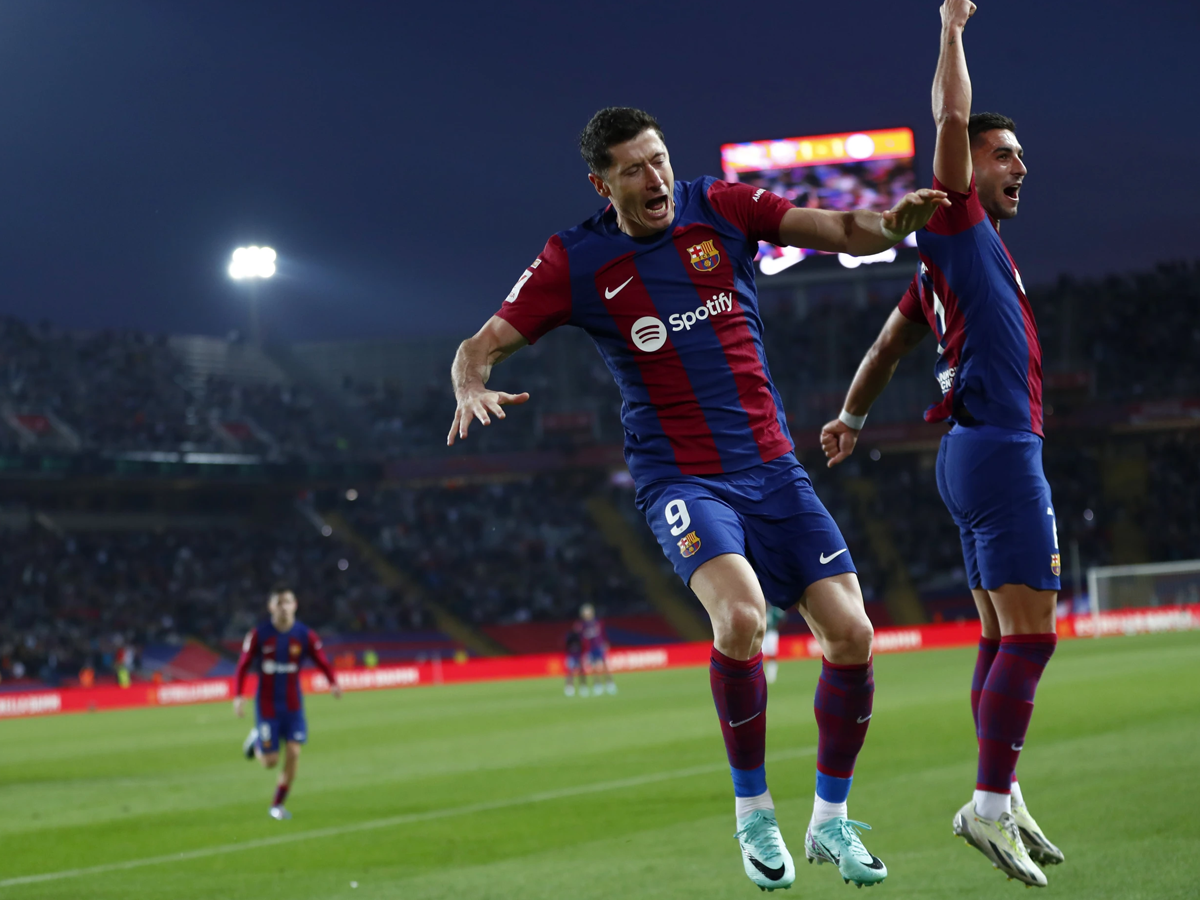 Robert Lewandowski. (Foto: Joan Monfort/AP)