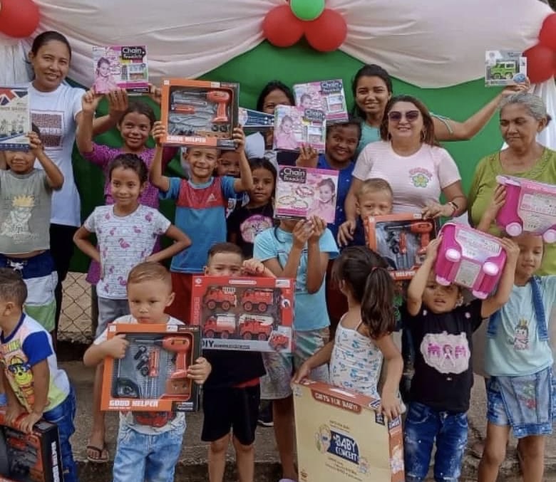 À Guárico, la livraison de jouets pour enfants avance
