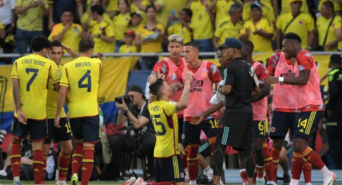 Ce sera le calendrier de l'équipe nationale colombienne pour 2024 selon la FIFA
