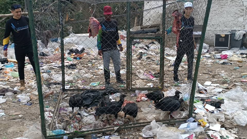 Début du plan de contrôle de Zamuro à la station de transfert de Las Mayas
