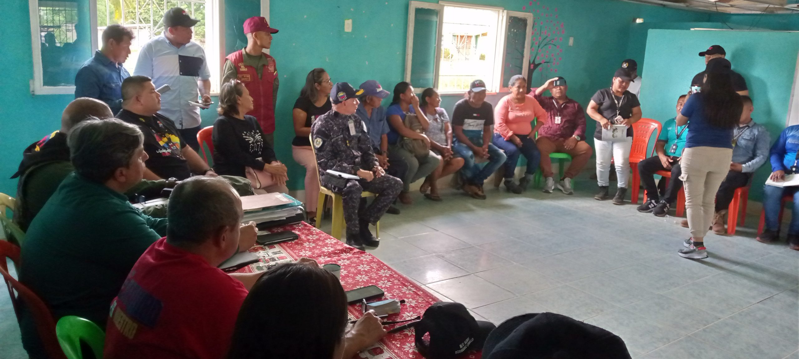 L'Autorité Unique de Guayana Esequiba a rencontré les capitaines indigènes de la zone