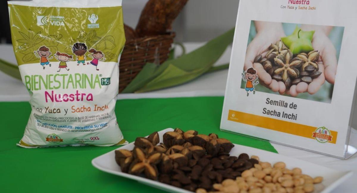 L'ICBF présente la nouvelle Bienestarina, avec du manioc et du sacha inchi remplaçant les ingrédients importés