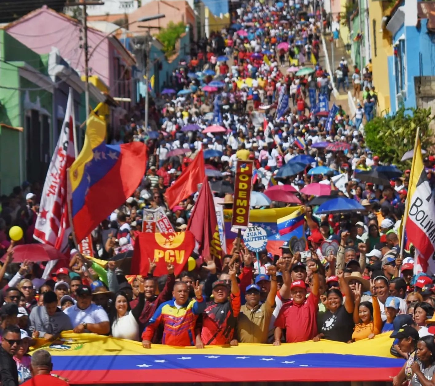 À Bolívar, les forces révolutionnaires ne permettront pas un programme de violence dans le pays