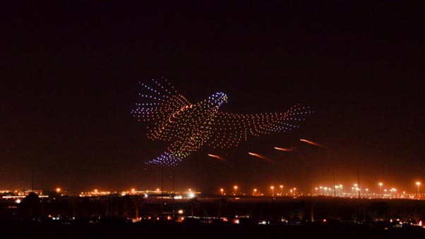 Combien coûte un spectacle de lumière par drone ?
