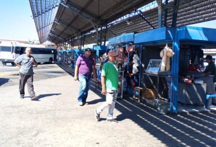 Ils enregistrent peu d'afflux de passagers au terminal de Maracaibo