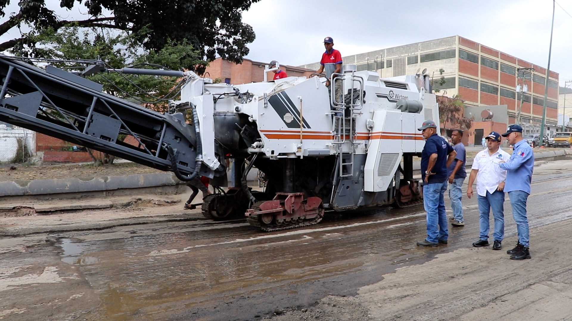 Ils ont remplacé 600 mètres de conduites d'eau à La Yaguara