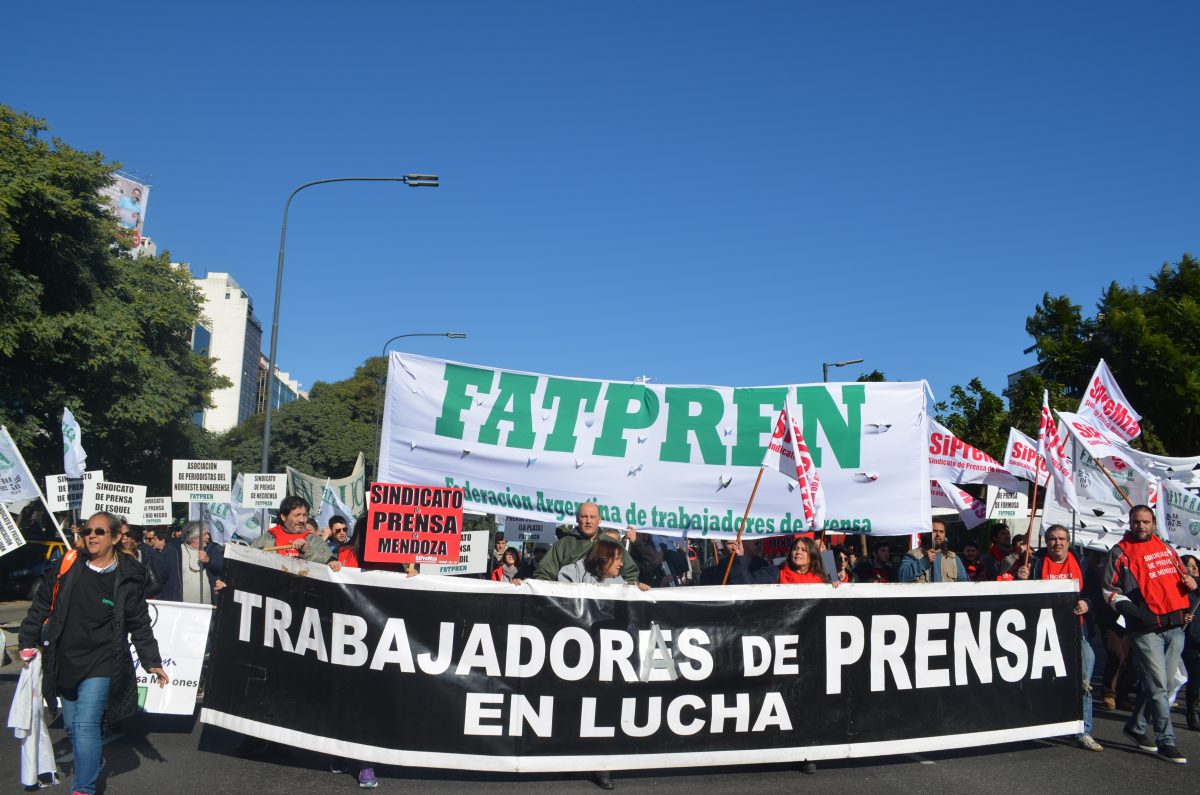 Ils présentent une protection pour la défense des médias publics en Argentine