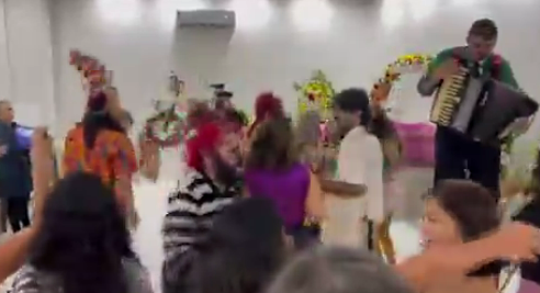 Ils rendent hommage à l'artiste de cirque Julieta Hernández au Brésil