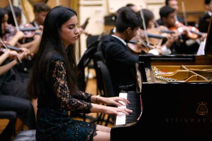 La pianiste María Gabriela Palma a présenté son livre Décrypter le piano