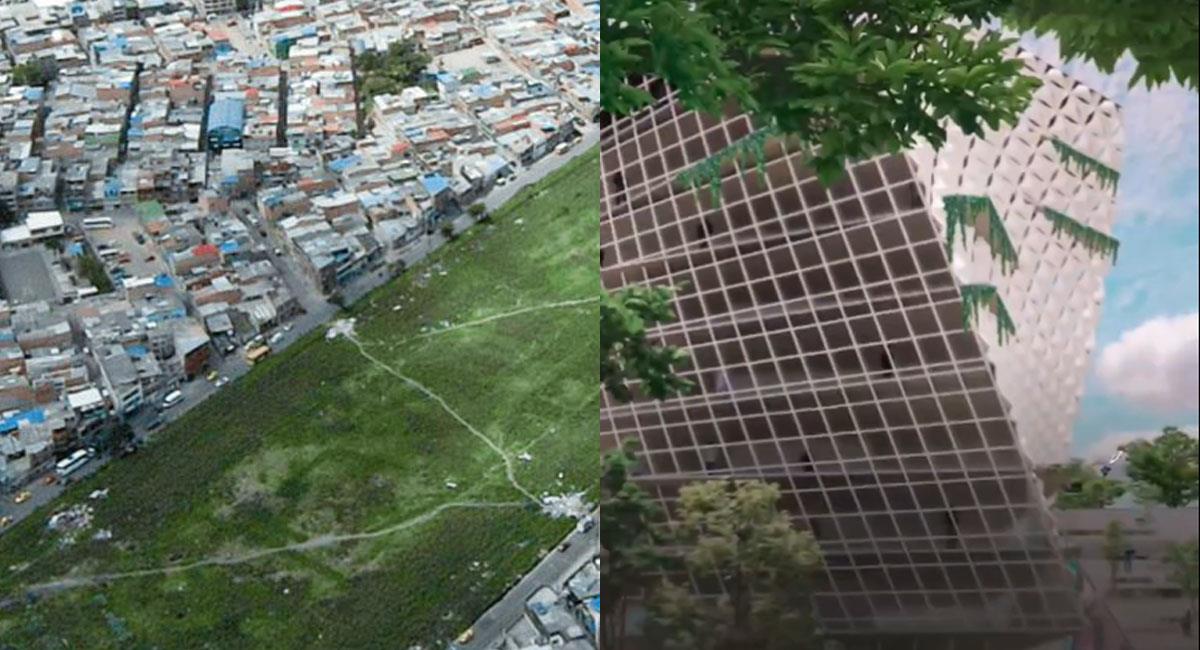 En predios comprados para la ALO se construiría la Ciudadela de Educación y del Cuidado en Suba. Foto: Twitter  @PGN_COL