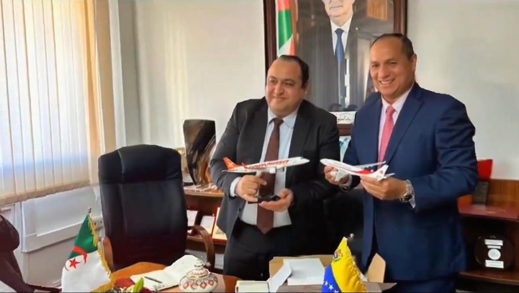 Le Venezuela et l'Algérie renforcent leur coopération en matière aéronautique