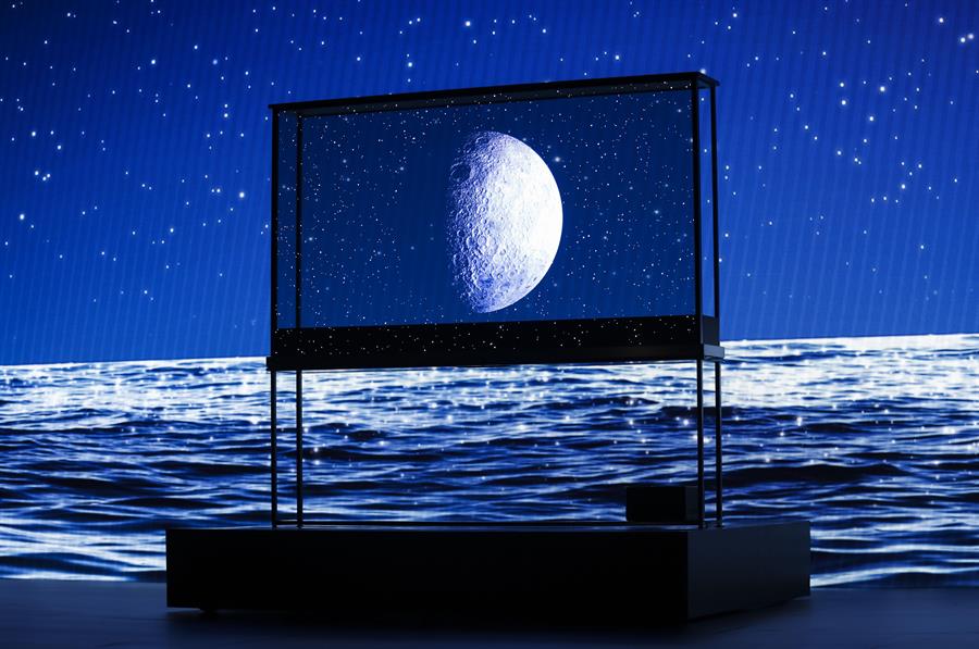 Le dernier né OLED : les téléviseurs transparents et sans fil