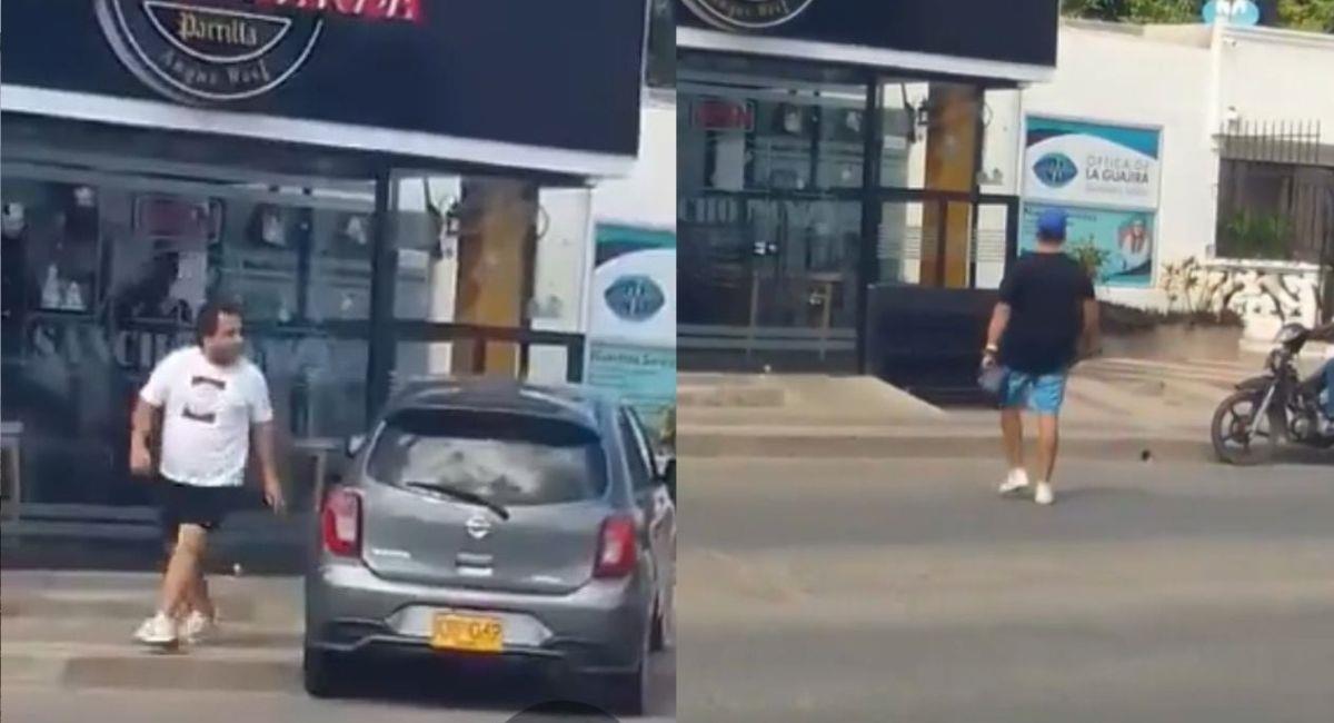 Habla dueño de restaurante por atropellar a empleado. Foto: Captura de video