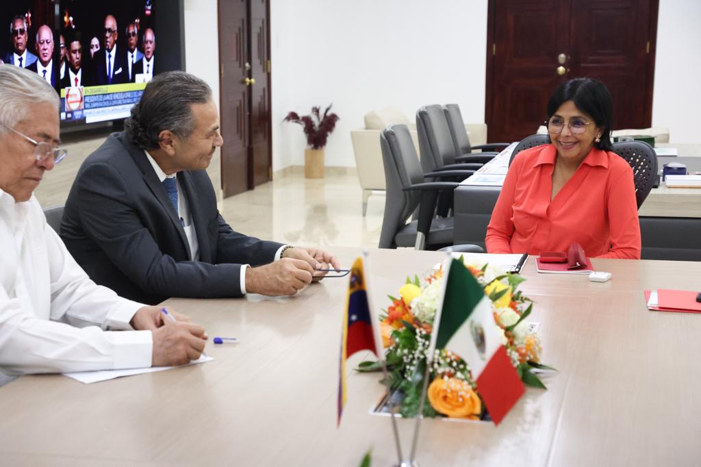 Le vice-président a reçu une délégation de haut niveau de Pemex