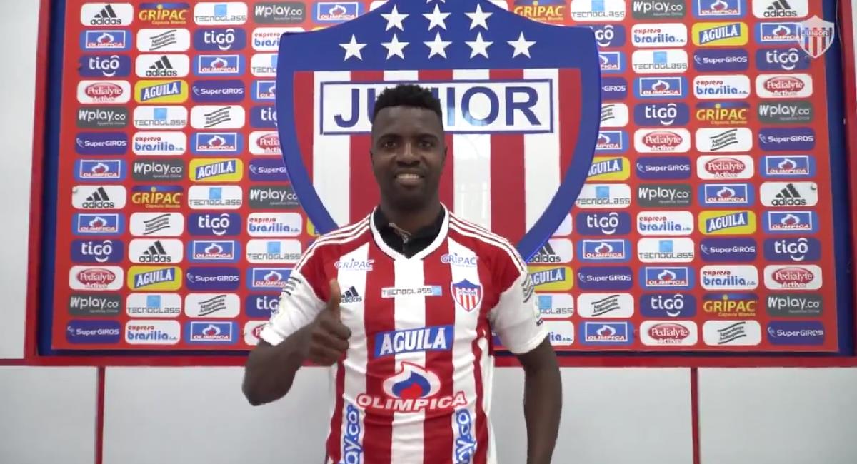 marco Pérez ya fue anunciado por el junior. Foto: Twitter Junior Club