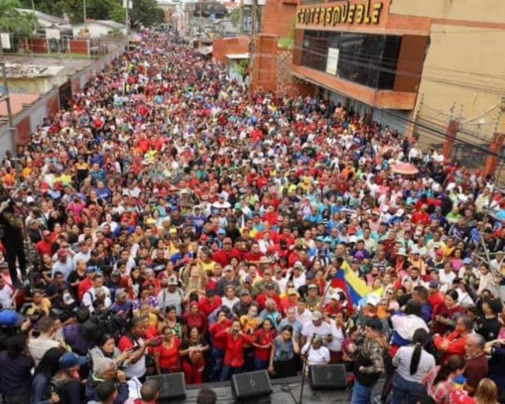 Monagas est descendu dans la rue pour la paix et l'unité