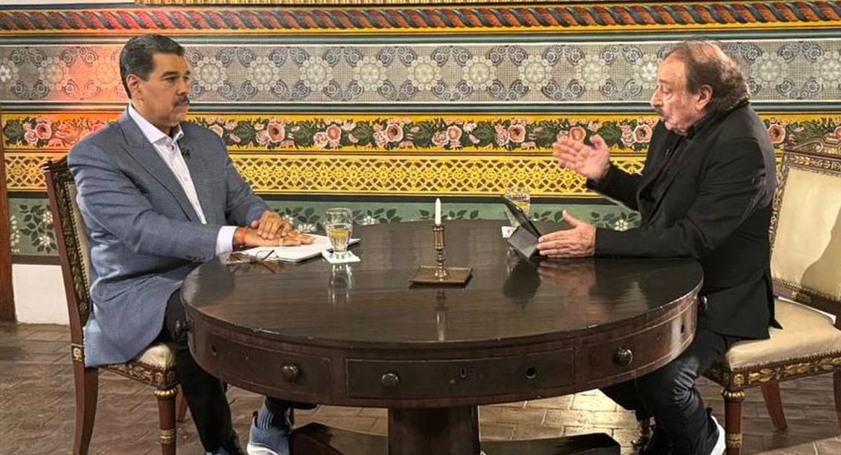 Nicolás Maduro acusó a Iván Duque de intentar asesinar a Iván Duque. Foto: Twitter @MichelCaballero