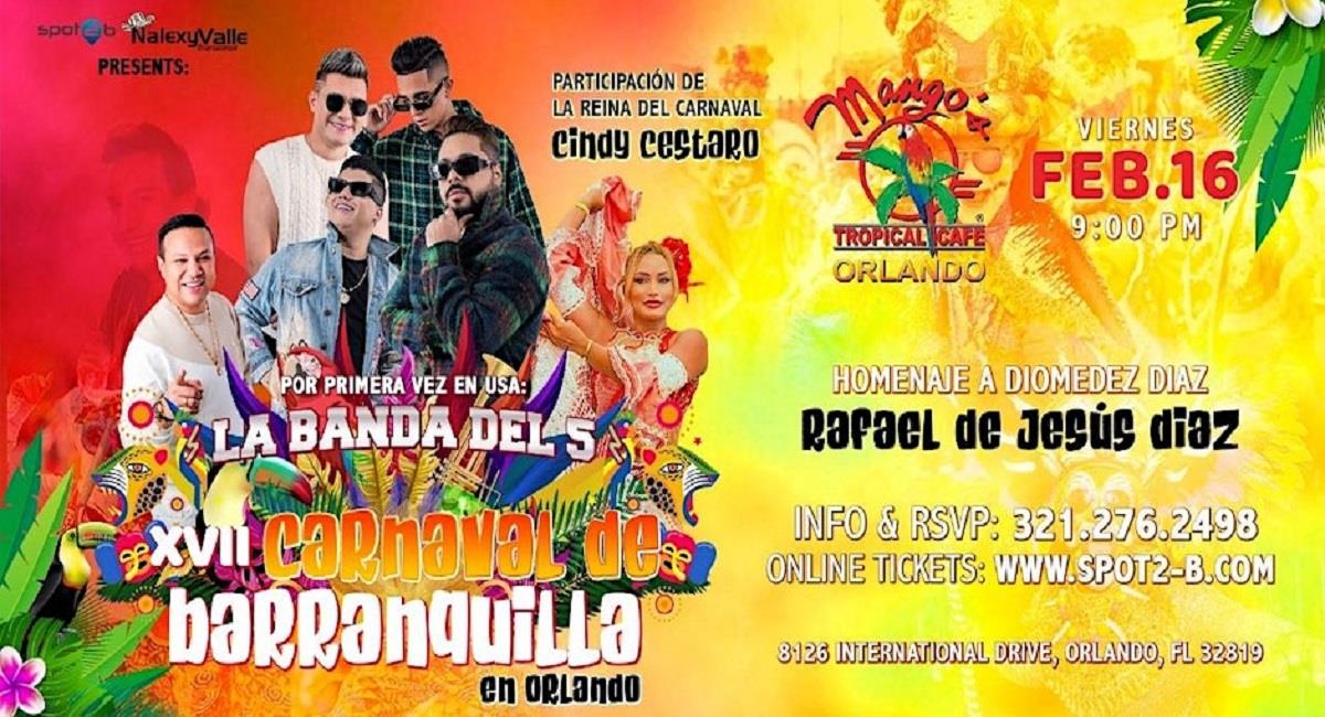 Carnaval de Barranquilla en Florida. Foto: Instagram nalexyvalle