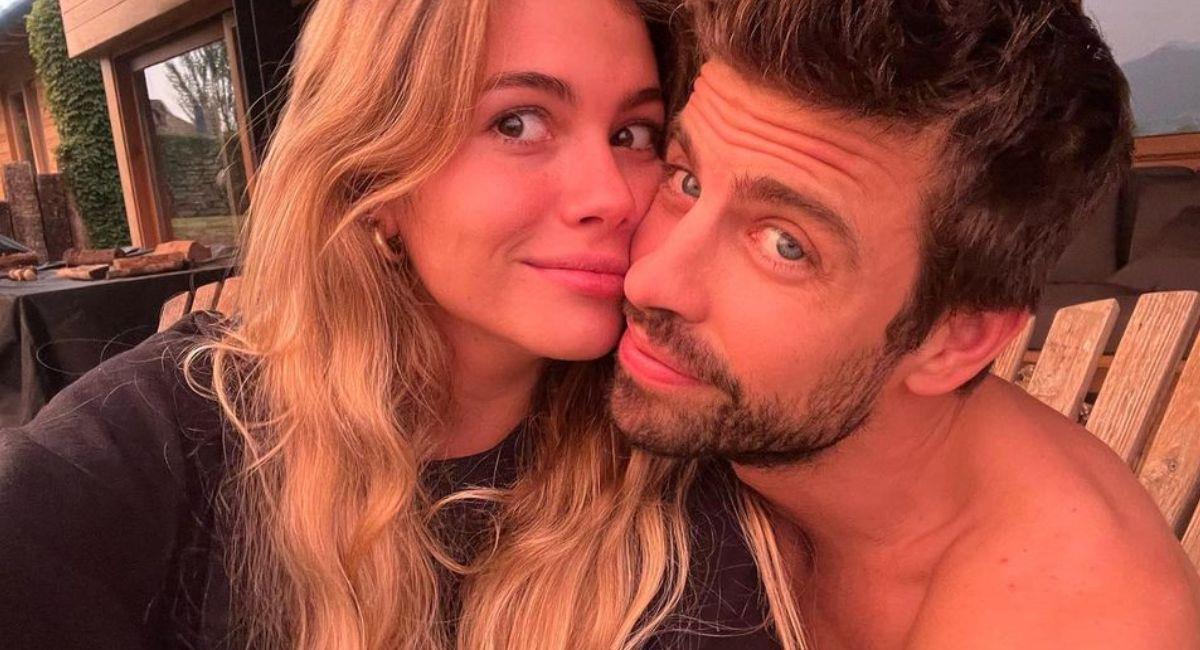 Gerard Piqué y Clara Chía. Foto: Instagram @3gerardpique