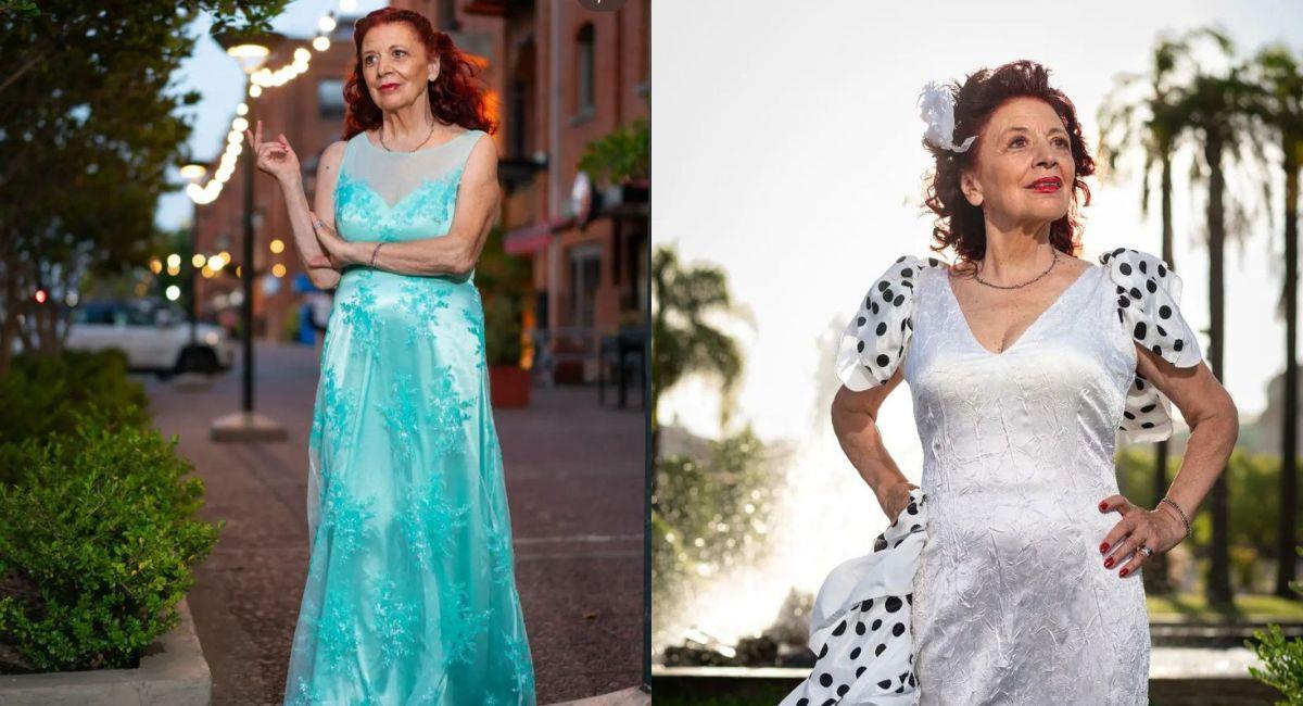 Modelo de 72 años se postula para participar en el Miss Universo. Foto: Instagram