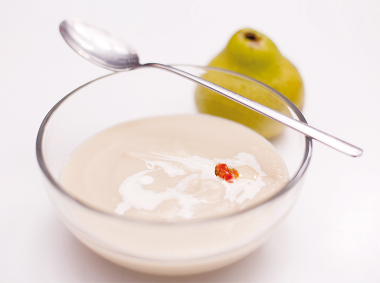 soupe aux poires