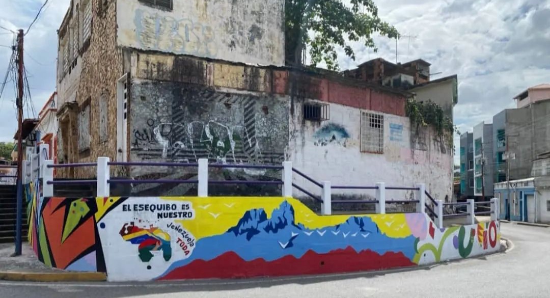 Ils transforment les rues de San Juan de los Morros en galerie d'art