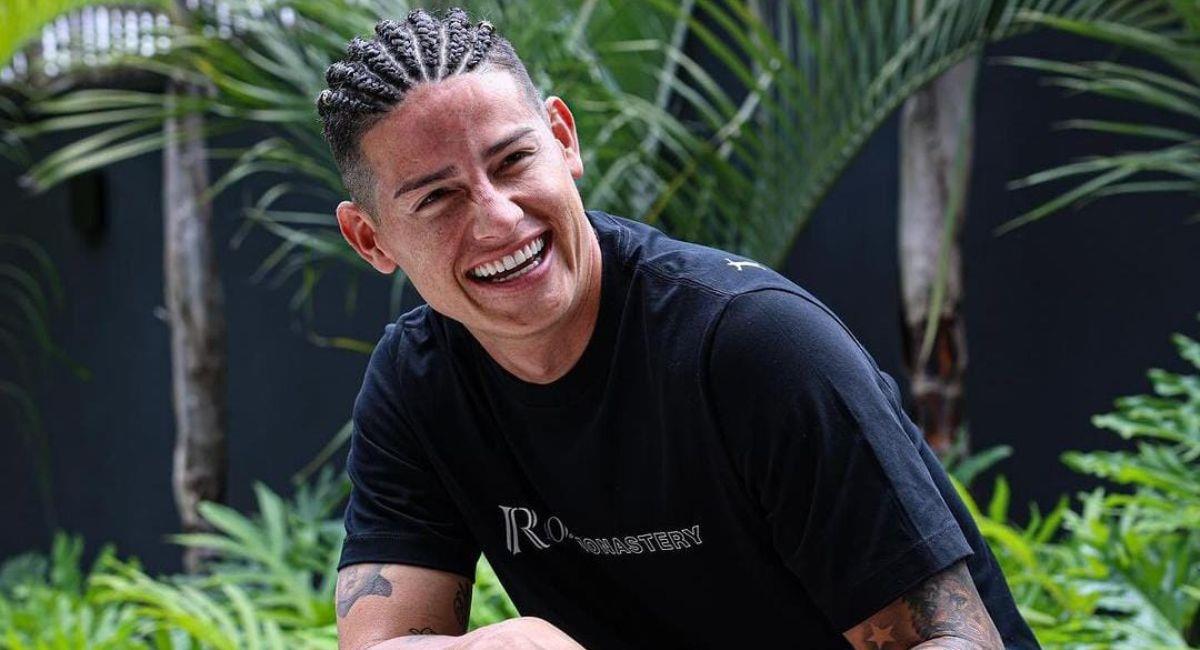 James Rodríguez. Foto: Instagram