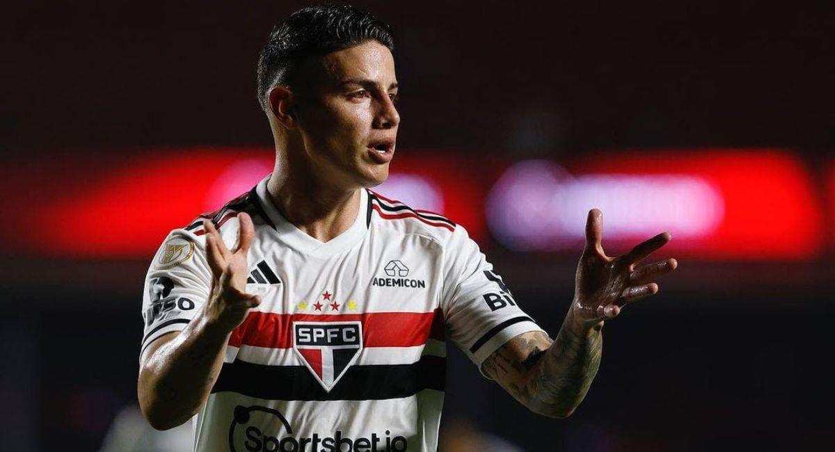 James Rodríguez. Foto: Instagram