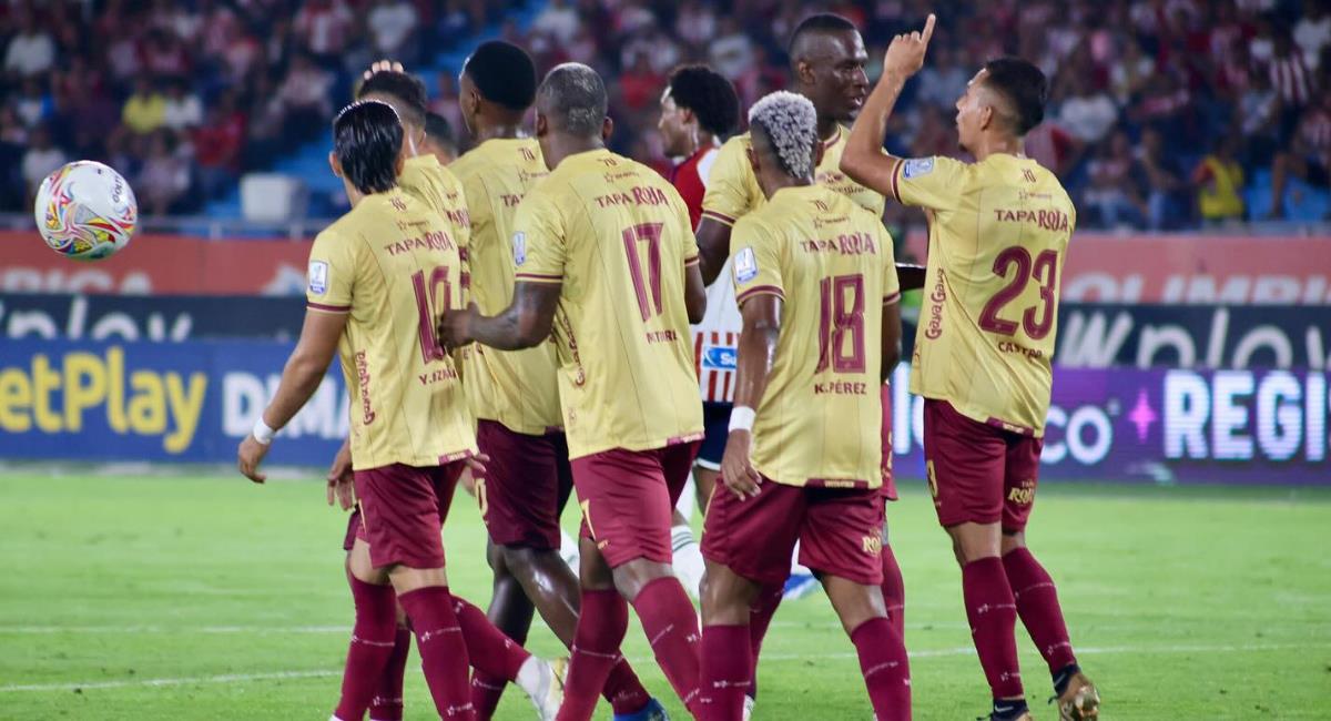 Deportes Tolima venció a Junior, por la Liga BetPlay. Foto: Facebook Deportes Tolima