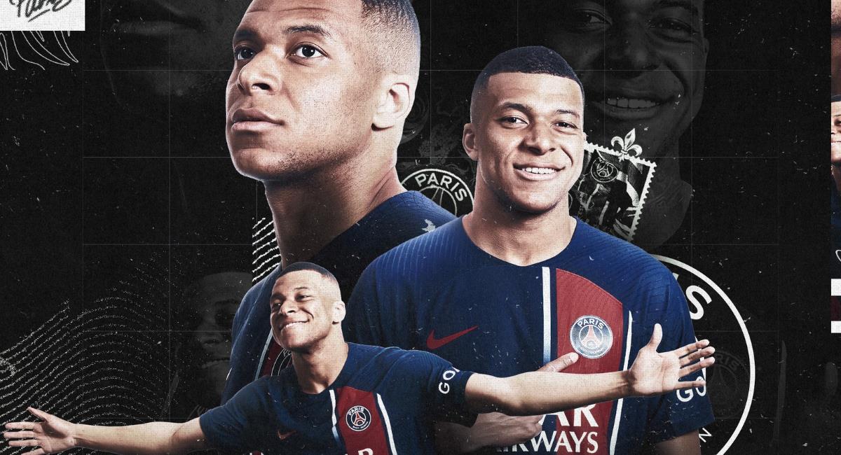 Kylian Mbappé, de nuevo suena en Madrid. Foto: Facebook PSG