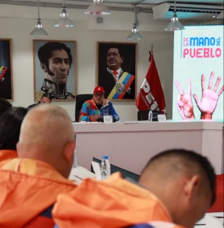 Les Brigades d'agitation du PSUV huilent leurs machines