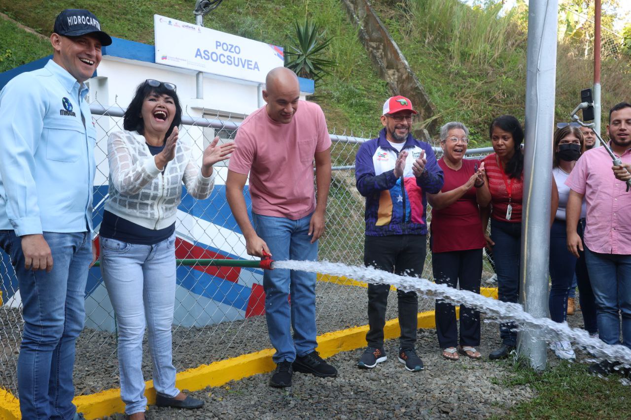 Quatre puits d'eau potable sont activés à Los Teques