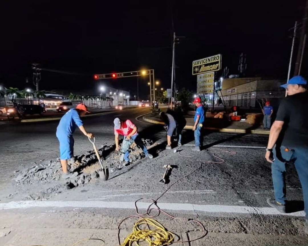 Hidrobolívar a déployé une brigade de nuit pour s'occuper du 1×10